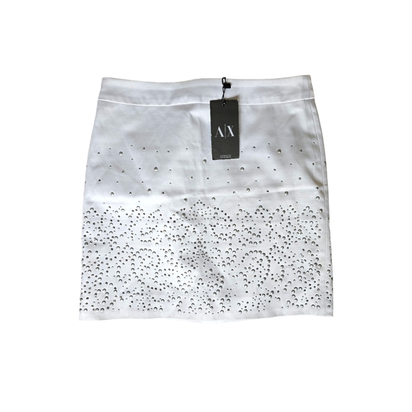 NWT Armani Exchange | Embazzled Mini Skirt Womens Size Small - Picture 1 of 2